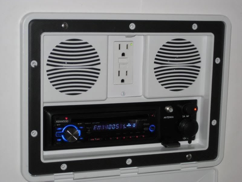 Open Roads Forum Truck Campers Project Outside Stereo System